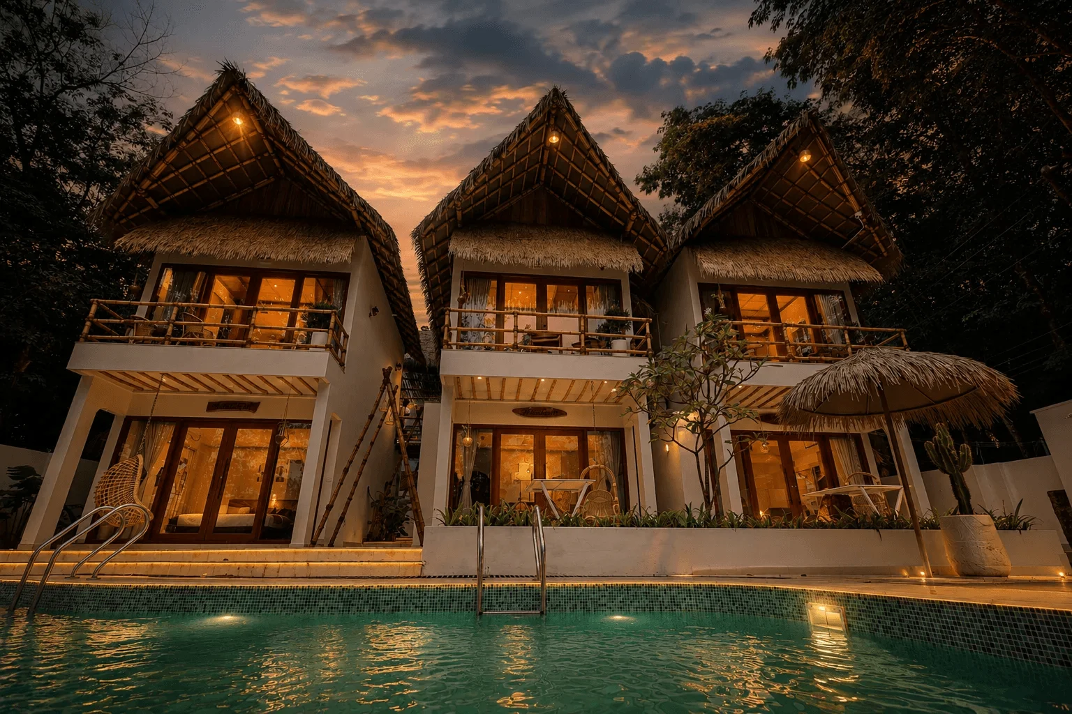 Ayana Lake Resort views